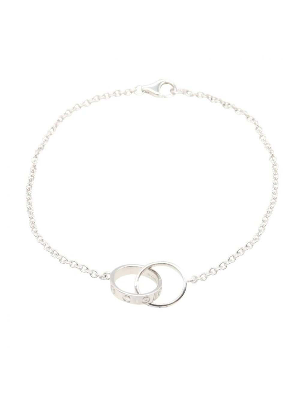 Cartier Baby Love 17 18k White Gold Bracelet